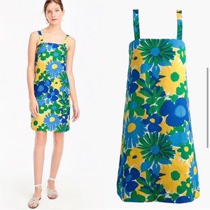 NWT J.Crew Retro Linen Dress